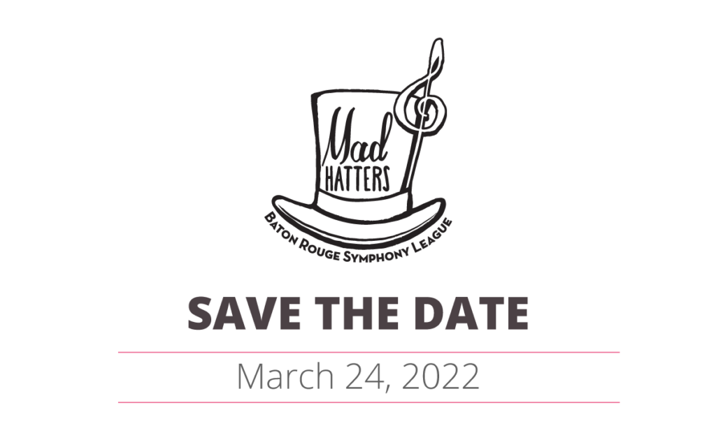 Mad Hatters March 24, 2022 save the date
